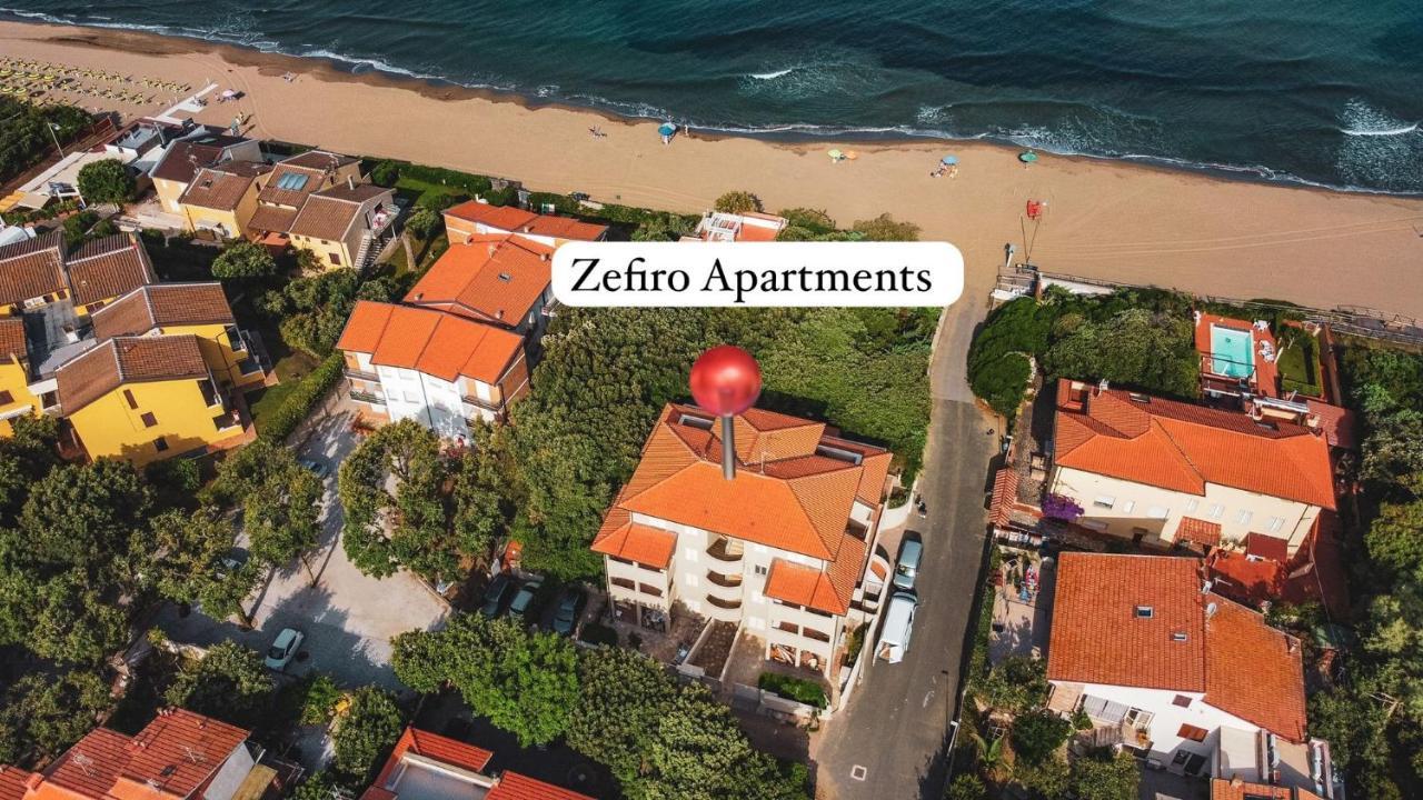 Zefiro Apartments San Vincenzo Eksteriør bilde